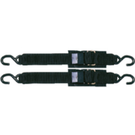 STAR BRITE 2" Transom Tie Down With Quick Release Buckle, 2"x4' (2 Per Pack) 60065